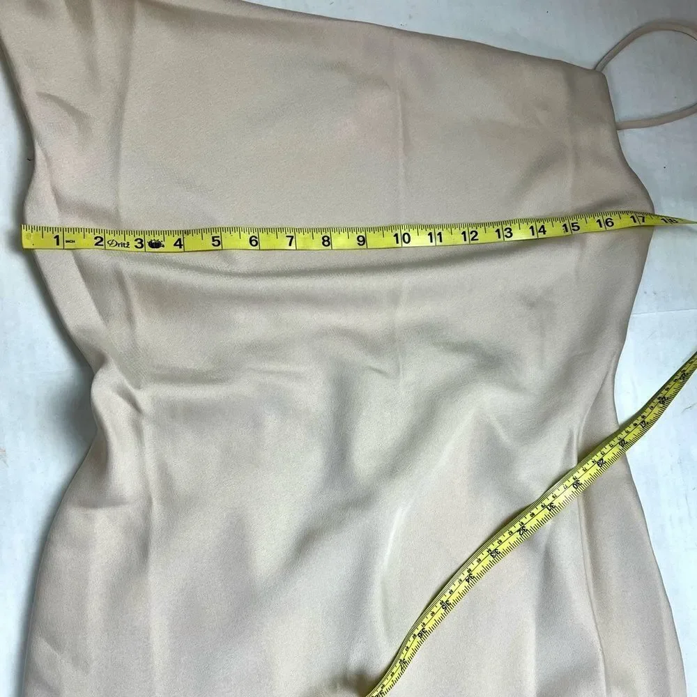 Anthropologie BHLD August Satin Charmeuse Midi Dress - Picture 11 of 15